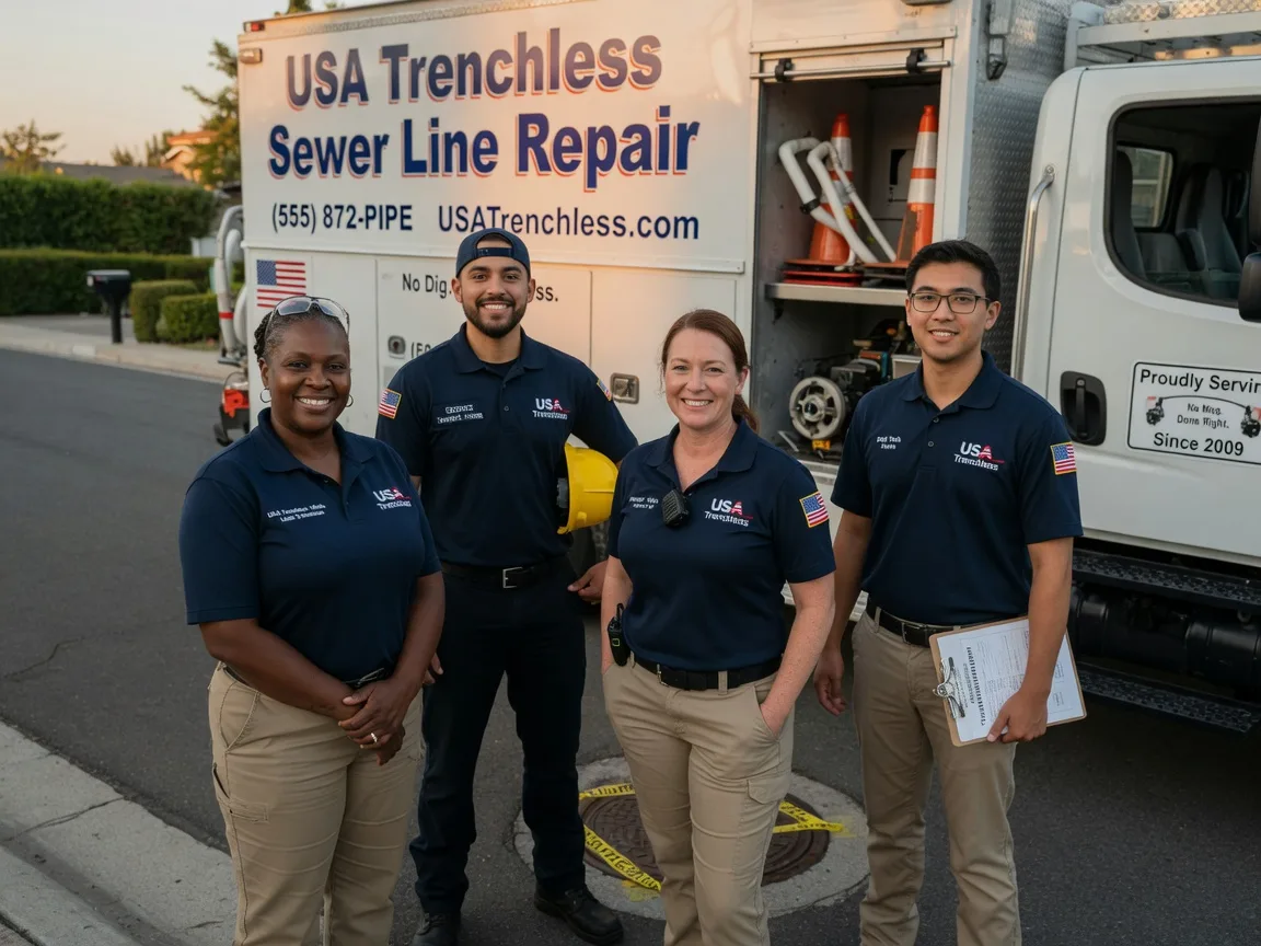 Sewer Line Repair company in Rumsey, CA
